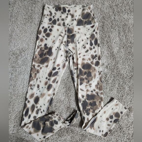 N: PHILANTHROPY Womens‎ Beige Stretch High Waist Leggings | Size S - Picture 1 of 4